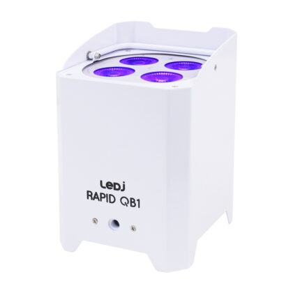 LEDJ Hex Wireless Uplighter IP WHITE